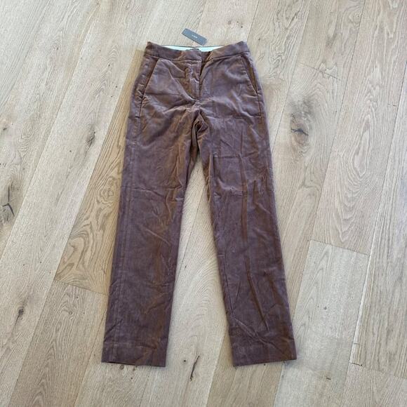 Re-Imagined By J Crew - Kate Straight Leg Pants in Tan - NWT - Picture 1 of 8